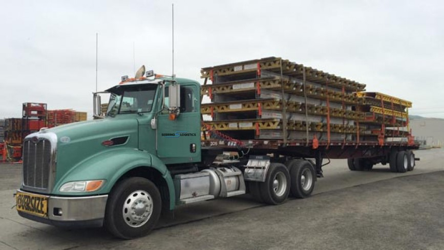 Large truck with Sebring Logo