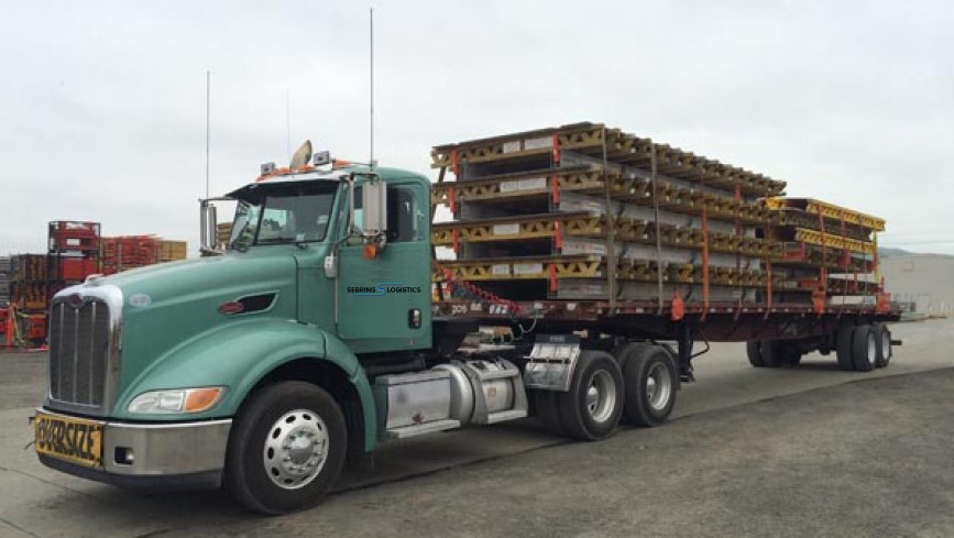 Large truck with Sebring Logo